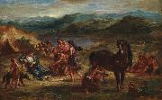 Ovid among the Scythians Eugene Delacroix